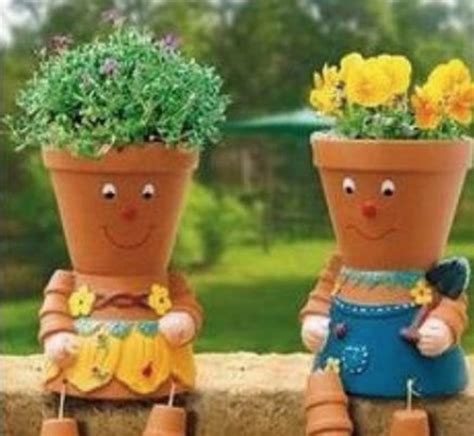 How To Make Diy Clay Pot People Instructions The Whoot Flower