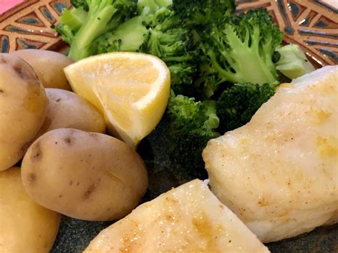 Roasted Sea Bass With New Potatoes And Broccoli 4 6 21 Omnivore