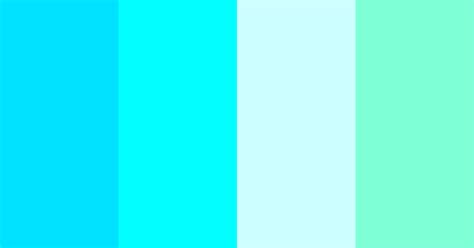 Play With Aqua Color Scheme Aqua