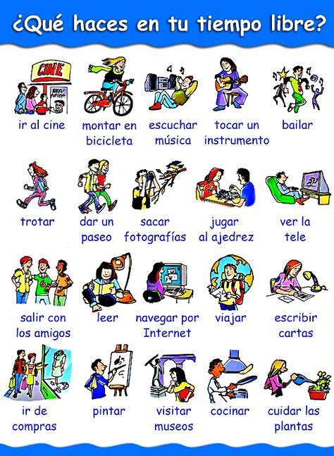 40 A Vocabulary Pastimes Ideas In 2021 Learning Spanish Spanish