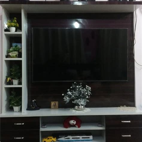Wall Mounted Wooden Tv Unit At Rs 1500square Feet Tv Wood Panel In