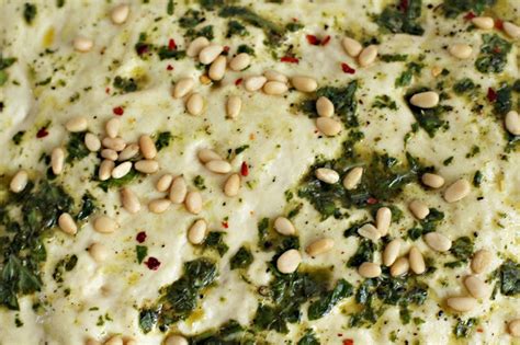 Milk and Honey: Focaccia with Basil Oil