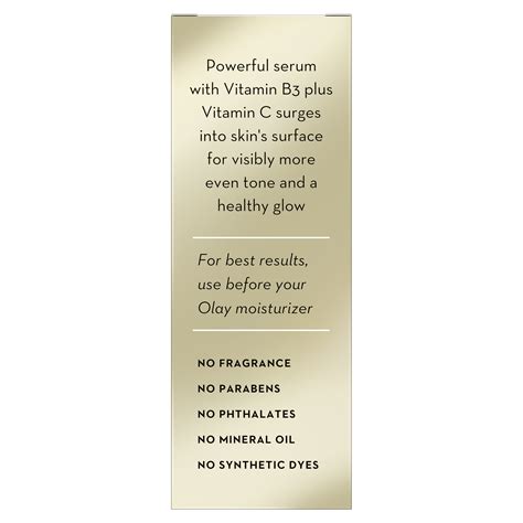 Olay Tone Perfection Serum With Vitamin B3 Vitamin C 40 Ml