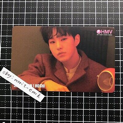 Hoshi Seventeen Hmv Japan Limited You Make My Dawn Official Photo Card Pc Picclick