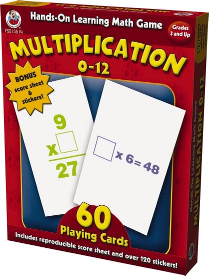 Practice the math facts with these fun free math games. The Store - MULTIPLICATION CARD GAME - Toy/Game - The Store