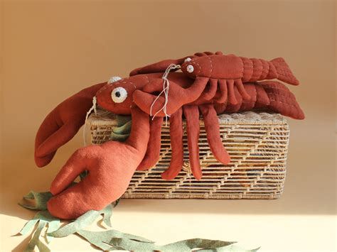 Lobster Plush Toy Red Lobster Toy Youre My Lobster Etsy