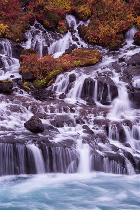 Iceland Hraunfossar Lava Falls Anne Mckinnell Photography