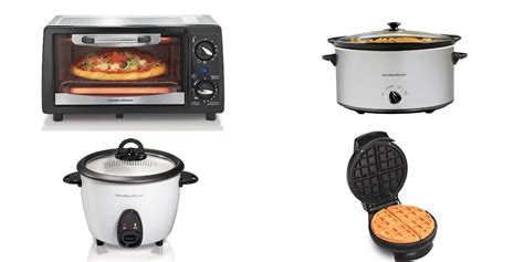 These small kitchen appliance are fitted with amazing features that promote efficiency and enhance productivity. Buy 3 Hamilton Beach Small Kitchen Appliances $7 Each ...