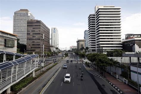 Foto Jalan Mh Thamrin Jakarta Kembali Dibuka