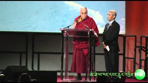Hh The Dalai Lama Non Violence And The Effects Of Compassion In The