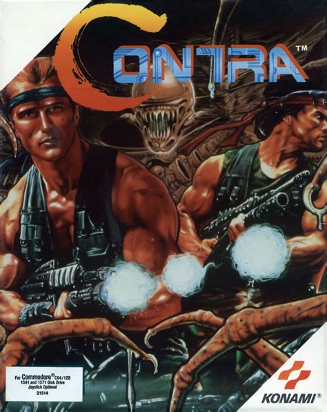 Contra For Commodore 64 1988 Mobygames