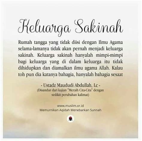 Keluarga sakinah | Motivasi, Kutipan pernikahan, Agama