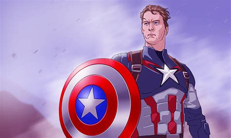 Captain America By Pungang On Deviantart