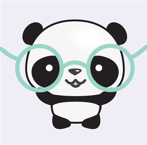 Looklookprettypaper Arte De Panda Dibujos Kawaii Pandas