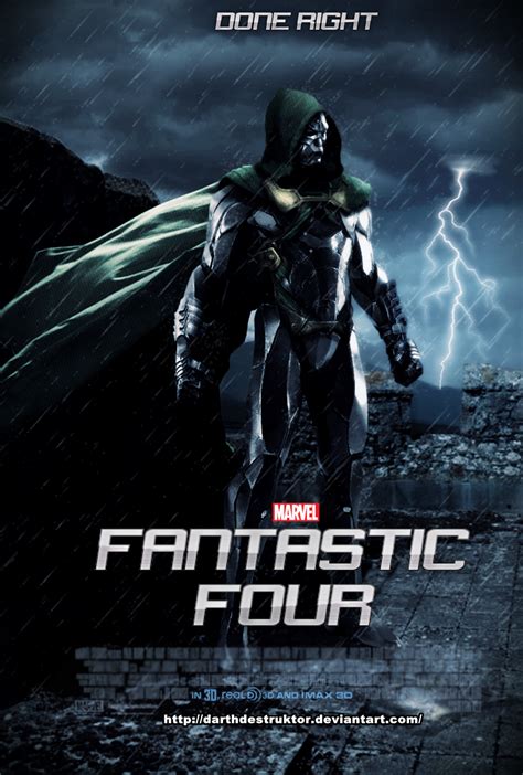 Mcu Fantastic Four Fan Made Poster By Darthdestruktor On Deviantart