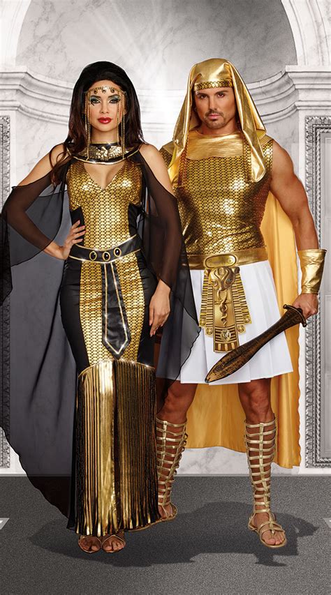 egyptian fantasies couples costume egyptian queen costume sexy pharaoh costume