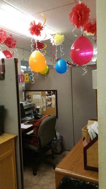 Whether it be their birthday, their first day at the office, their last day at the office, or just pulling a good prank on them. Happy birthday Jackie Hart | Office birthday, Cubicle ...