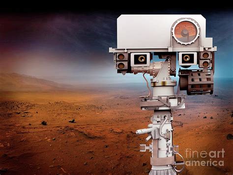Mars 2020 Rover Camera Mast Photograph By Nasajpl Caltechscience