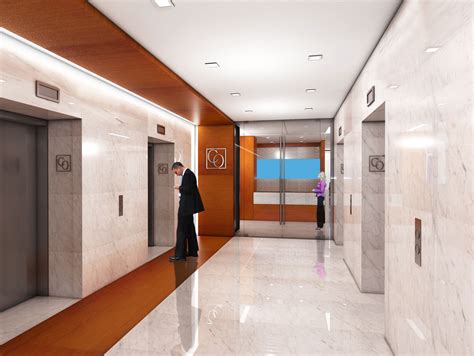 Renderings Elevator Lobby Elevator Lobby Design Lobby Design