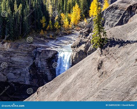 Ram Falls Provincial Park Clearwater County Alberta Canada Stock Photo