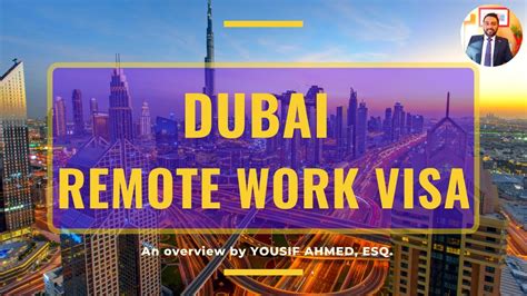 Dubai Remote Work Visa Employees From Around The World Can Work From