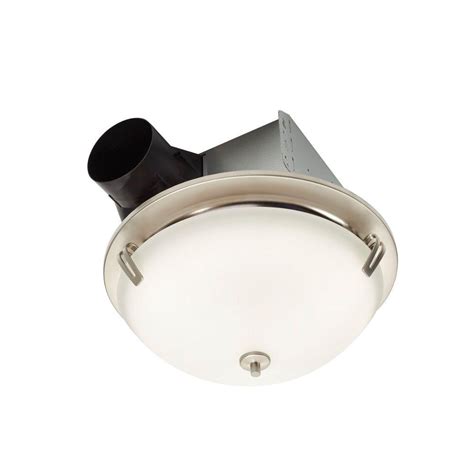 Repairing a broan/nutone bath fan? NuTone InVent Decorative Satin Nickel 100 CFM Ceiling ...