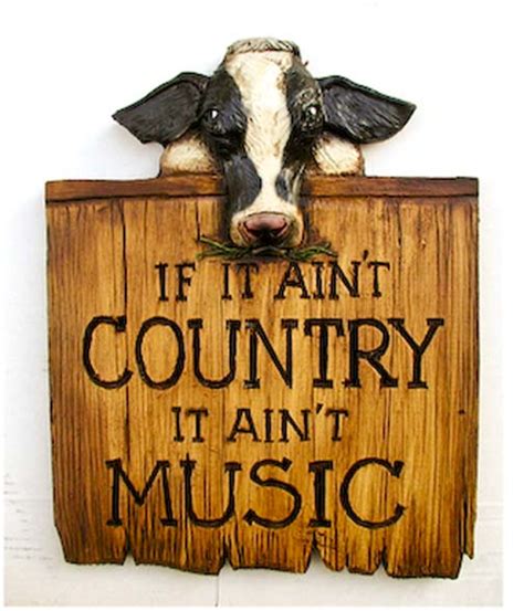 Country Music Wall Sign 757 Piazza Pisano