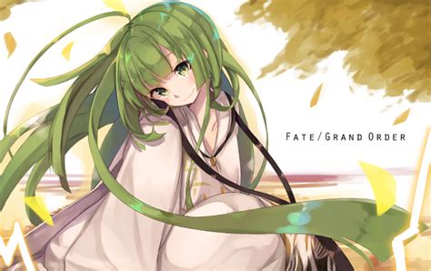 Download 1920x1207 Anime Girl Fate Grand Order Green
