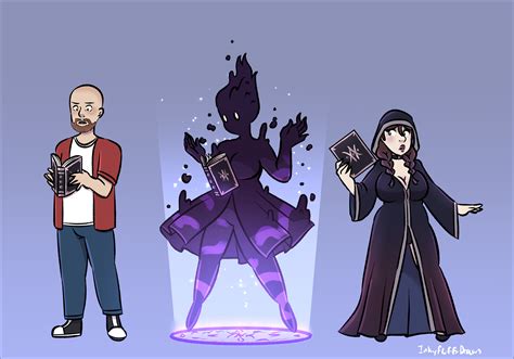 CMSN - Forbidden Grimoire by inkyfluffdraws on DeviantArt