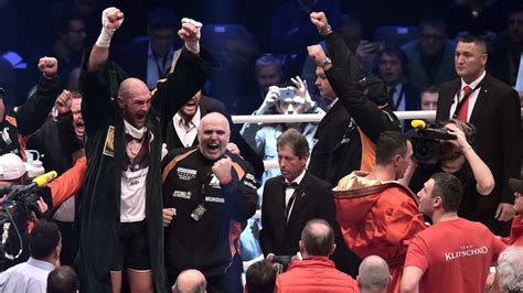 Klitschko Vs Fury Tyson Fury Wins Unanimous Decision Against Wladimir
