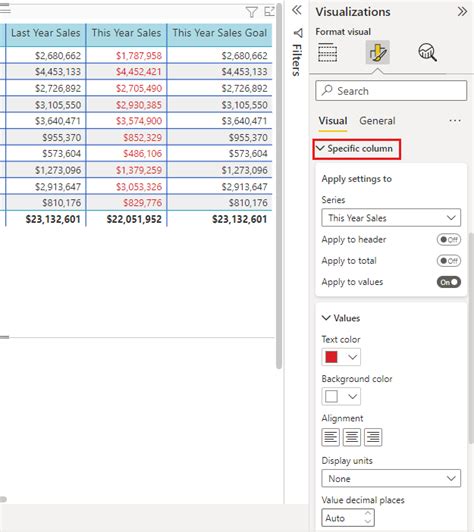 Visualizaci N De Tablas En Los Informes Y Los Paneles De Power Bi Power Bi Microsoft Learn