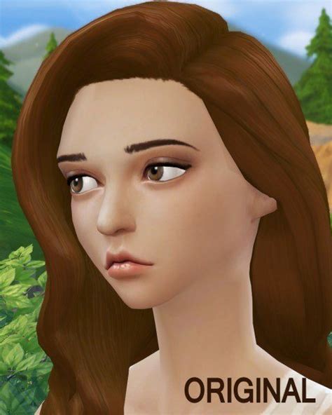 Dani Paradise Brown Hairstyle Recolor Sims 4 Hairs