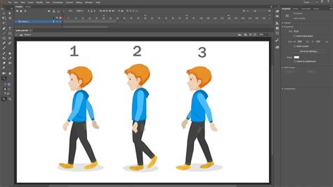 Simple Human Walk Cycle Tutorial For Beginners In Adobe Animate And