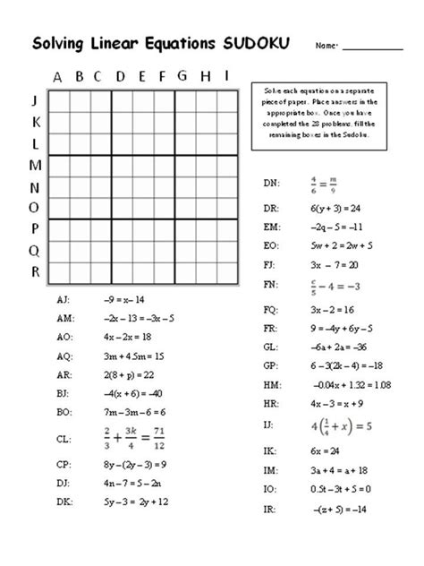 Use the graph to solve the equation for the number of years t Linear Equations In One Variable Class 8 Worksheets Pdf - kidsworksheetfun