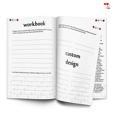 Workbook Design — Lakazdi Graphic Design
