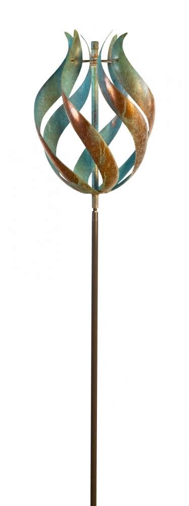 Tulip Lyman Whitaker Copper Wind Sculpture Marcus Ashley Fine Art