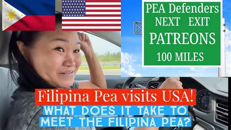 Filipina Pea Comes To America Thefilipinapea Philippinesvloggers