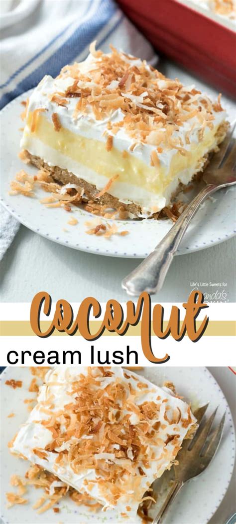 This Coconut Cream Lush Recipe Is Light Creamy And Filled