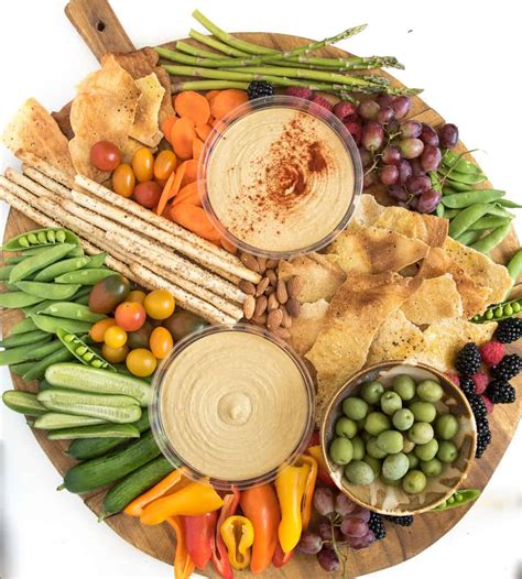 Simple Diy Hummus Platter A Quick And Easy Party Appetizer Recipe