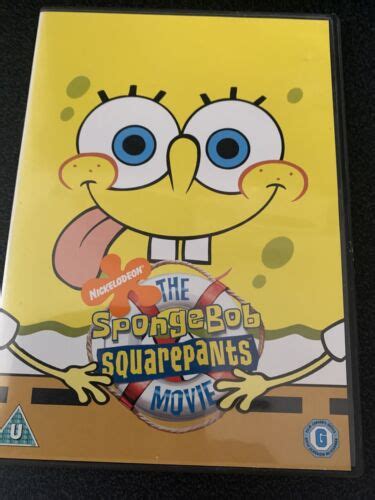 The Spongebob Squarepants Movie Nickelodeon Dvd Ebay