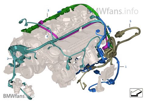 Engine Wiring Harness BMW F M M S Europe