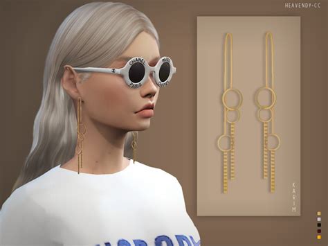 Karim Earrings At Heavendy Cc Sims 4 Updates
