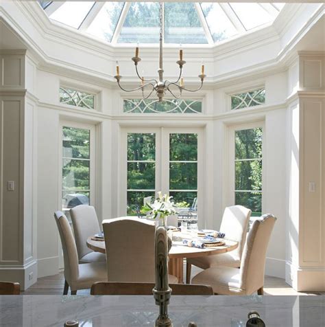 We can make a ceiling dome fit into any shape room. Dome glass ceiling in dining room conservatory. | Casas de ...