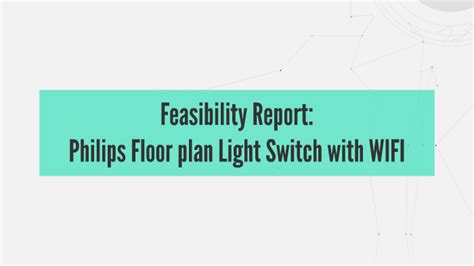 Philips Floor Plan Light Switch With Wifi By Siddhu Vardhamanan