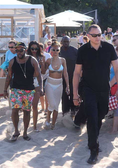 Rihanna Wearing Bikini On The Beach In Sopot 25 Gotceleb
