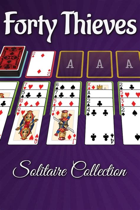 Forty Thieves Solitaire Collection 2021 Xbox Series Box Cover Art
