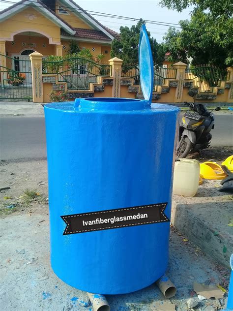 Tandon merk singa laut 500 liter 2. TANGKI AIR FIBER MODEL SILINDER VOLUME 1000 TON