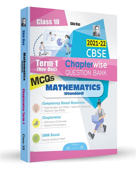 Shivdas Cbse Chapterwise Question Bank With Mcqs Class 10 Mathematics