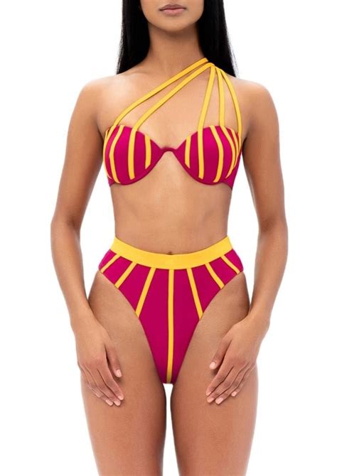 Arifa High Waist Bikini Best Andrea Iyamah Swimsuits 2020