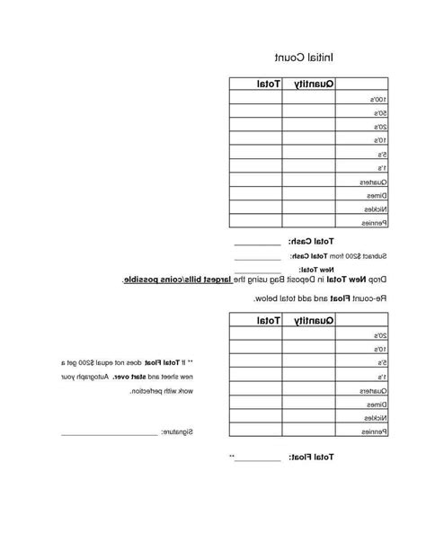 Cash flows mean the inflows and the outflows of cash and cash equivalents. Daily Cash Sheet Template - Sample Templates - Sample Templates